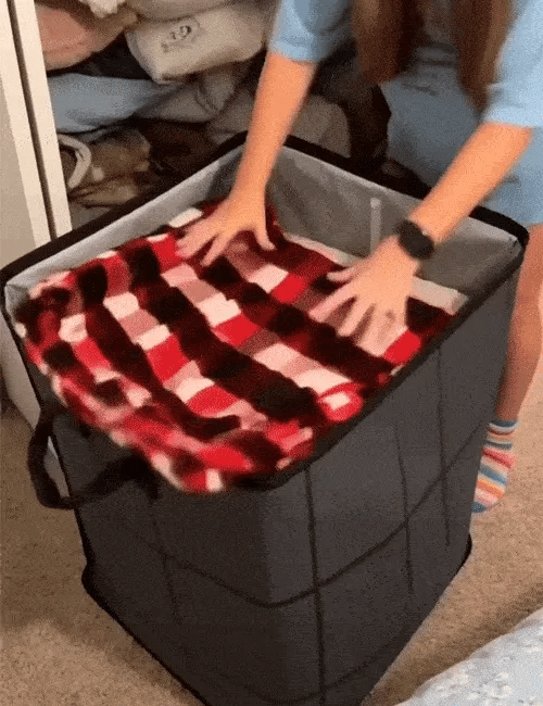 Spacious Moving Storage Bin – Zippered Organizer (BUY 1 GET 1 FREE)